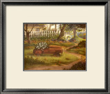 Hero's Garden Framed Art Print