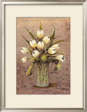 Buy White Tulips in Crystal at AllPosters.com