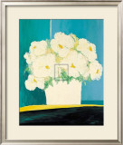 Buy Fleurs Blanches au Pot Blanc at AllPosters.com