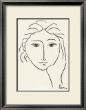 Buy Woman's Face Sketch II at AllPosters.com