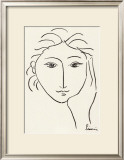 Buy Woman's Face Sketch II at AllPosters.com