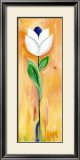 Buy Double White and Blue Tulip at AllPosters.com