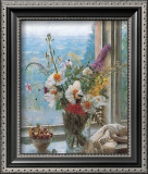 Still Life with Flowers and Chestnuts