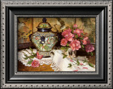 Buy Roses with Temple Jar at AllPosters.com