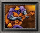 Blues Time Framed Art Print