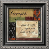 Buy Words To Live By, D&eacute;cor, Strength at AllPosters.com