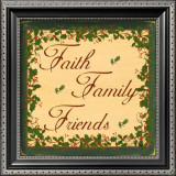 Christmas Holly, Faith Family Friends
