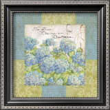 Buy Flowers on Blue I at AllPosters.com