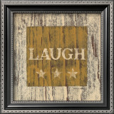Laugh Framed Art Print