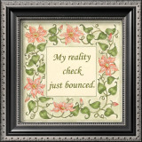 My Reality Check Bounced