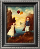Buy Children Playing Rock Pool at AllPosters.com