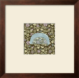 Japanese Comb on Chocolate III Framed Art Print