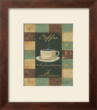 Patchwork Coffee: Consciousness Framed Art Print
