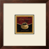 Coffee, Deja Brew Framed Art Print