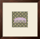 Japanese Comb on Chocolate I