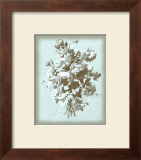 Buy Dussurgey Roses on Blue at AllPosters.com