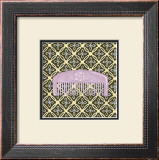 Japanese Comb on Chocolate I