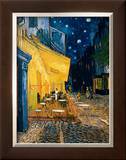 Buy The Caf&eacute; Terrace on the Place du Forum, Arles, at Night, c.1888 at AllPosters.com