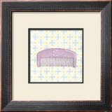 Japanese Comb I Framed Art Print