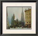 Buy St.Stephen's Cathedral at Christmas, c.1850 at AllPosters.com