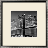 Brooklyn Bridge Framed Art Print