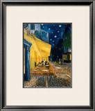 Buy The Caf&eacute; Terrace on the Place du Forum, Arles, at Night, c.1888 at AllPosters.com