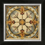 Crackled Cloisonne Tile III