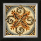 Crackled Cloisonne Tile VI