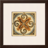 Crackled Cloisonne Tile VI