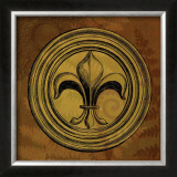 Fleur de Lys IV Framed Art Print