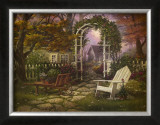 Heavenly Morning Framed Art Print