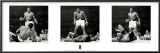 Muhammad Ali vs. Sonny  Liston Lamina Framed Poster