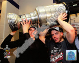 Jonathan Toews & Patrick Kane With the 2010 Stanley Cup