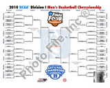 Duke University Blue Devils NCAA 2010 Nationals Championship Bracket