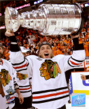 Patrick Kane with the 2009-10 Stanley Cup