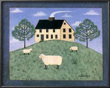 Buy Sheep on the Hillside at AllPosters.com