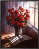 Bible and Roses