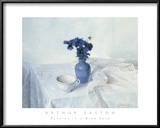 Buy Pansies in a Blue Vase at AllPosters.com
