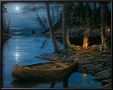 Camp Fire Canoe
