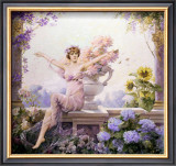Splendor of Spring Flowers Framed Art Print