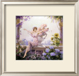 Splendor of Spring Flowers Framed Art Print