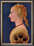 Portrait einer Dame in Gelb