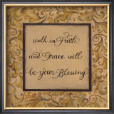 Walk in Faith Framed Art Print
