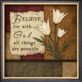 Believe Framed Art Print