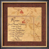 Buy Recipe For a Blessed Kitchen at AllPosters.com