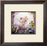 Splendor of Spring Flowers Framed Art Print