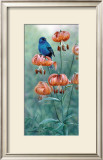 Indigo and Lilies