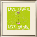 Buy Love, Learn, Live, Grow at AllPosters.com
