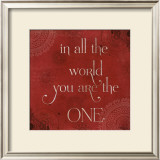 Buy You Are The One at AllPosters.com