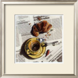 Buy Cafe et Croissant at AllPosters.com